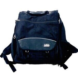 REI Backpack Daypack Laptop Black 15" Travel Computer Hiking School Book Camping